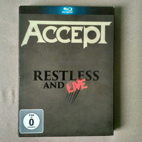 Accept Restless and Live Blu-ray used