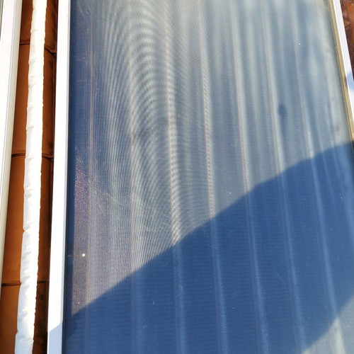 Maltezos solar collector used, 2 panels, 2016
