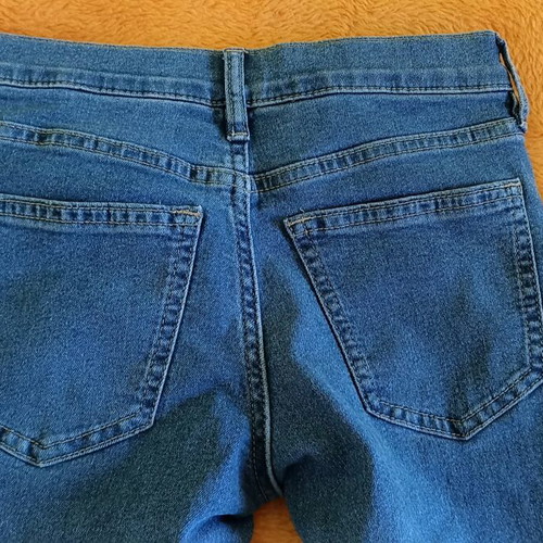 H&M Jeans Stretch Pants For Boys Like New, Blue 122 cm