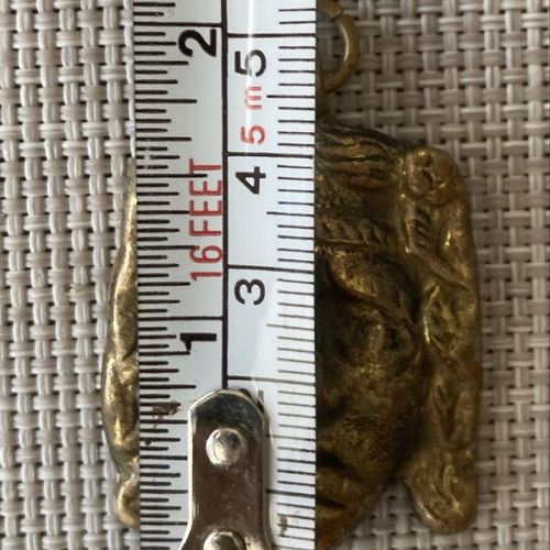 Bronze mask like new