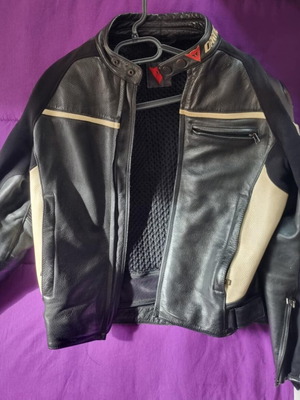 Dainese motorcycle jacket genuine leather like new, size 48