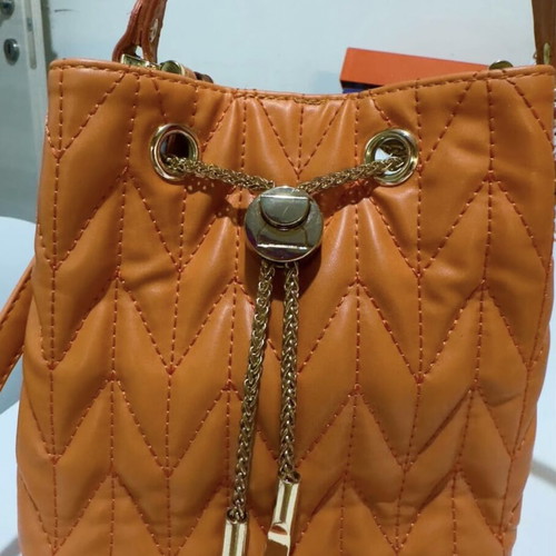 Small bag A To Z Greek new, orange