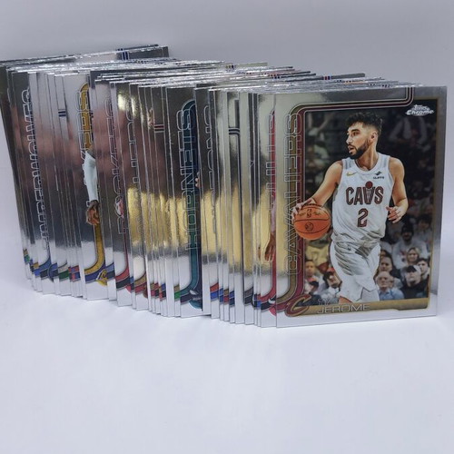 Topps Chrome Basketball 56 Veteran Cards Lot like new