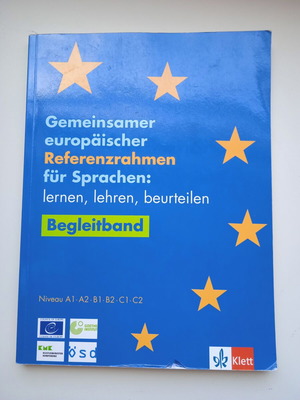 Gemeinsamer europäischer Referenzrahmen language book like new