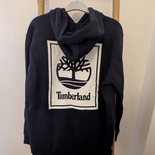 Timberland hoodie navy large used