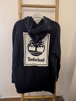 Timberland hoodie navy large used