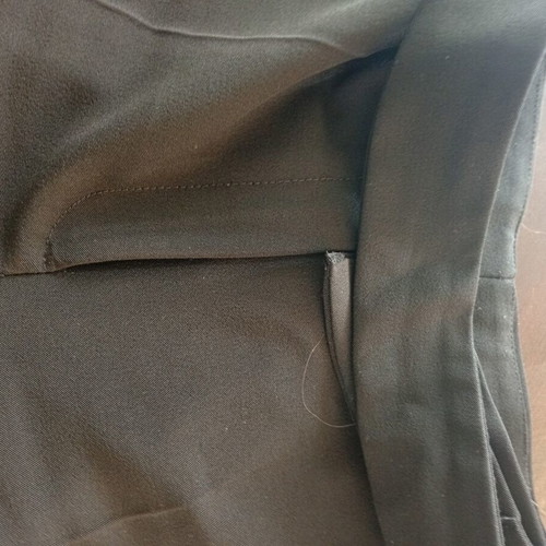 Elastic black flared pants Italian size XS like new