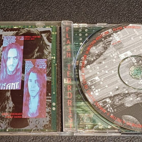 Flash Terrorist Body Fusion Limit CD used, Death Metal Industrial