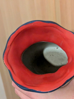 Βάζο με Χριστουγεννιάτικο σχέδιο σαν καινούργιο