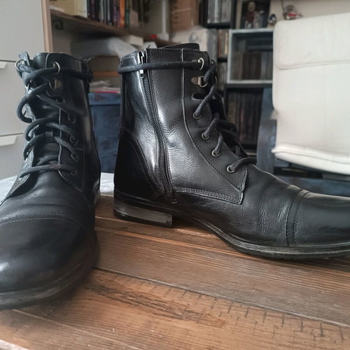Casual Attitude Ribelle boots used, size 45, black
