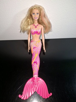 Barbie γοργόνα μεταχειρισμένη με κομμένο τουφάκι