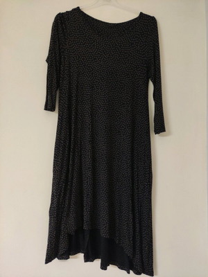 Namaste long dress used, black and brown, size S