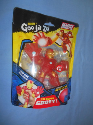 Παιχνίδι μινιατούρα Iron Man Goo Jit Zu καινούργιο
