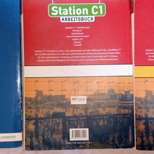 German Language Learning Books used, B2 Level, Set of 6