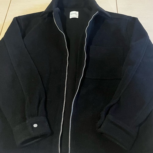 Bershka men's jacket black like new, size XS