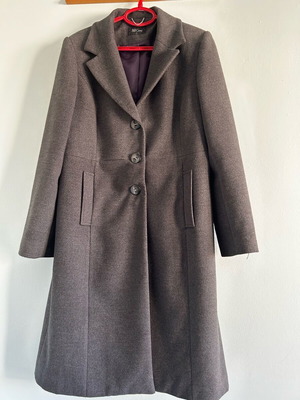 Bill Cost long coat gray like new