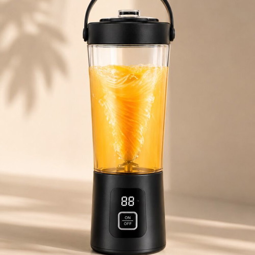 Portable Juicing Cup USB Rechargeable Smoothie Blender 450ml