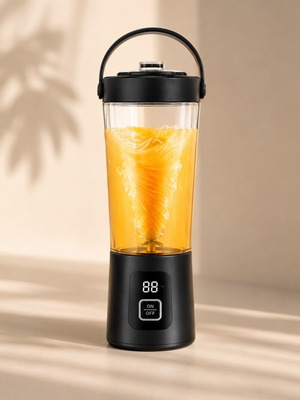 Portable Juicing Cup USB Rechargeable Smoothie Blender 450ml