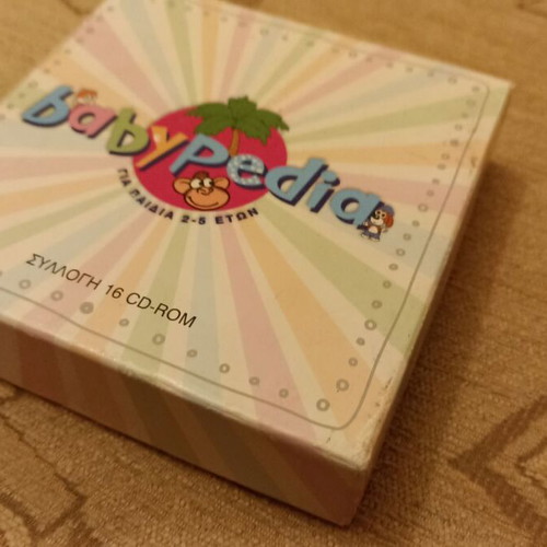Babypedia 16 CD-ROM set used with cards and box