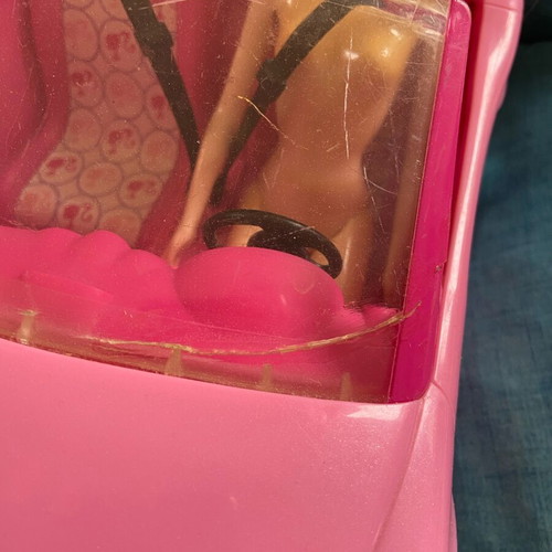 Αυτοκίνητο Barbie Mattel μεταχειρισμένο με κούκλα, 2010