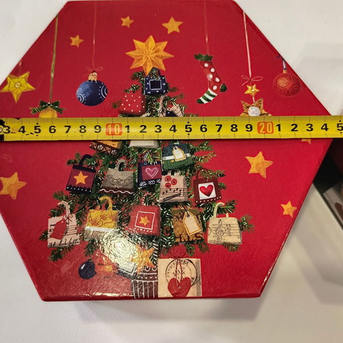 Christmas boxes new, pack of 2 pieces