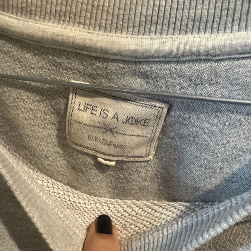 Kate Is My Religion medium sweatshirt gray like new