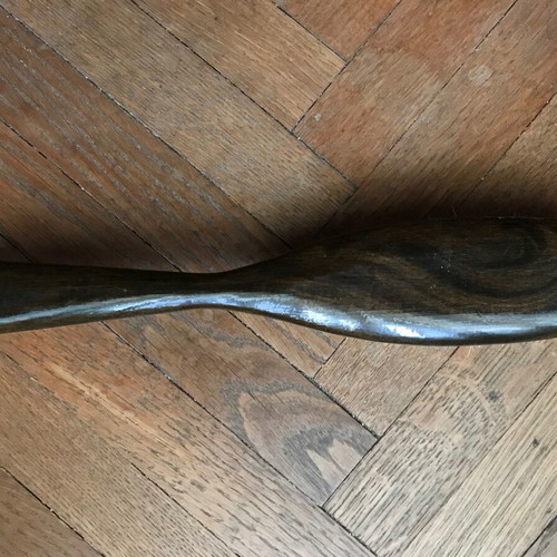 Vintage wooden hairbrush like new