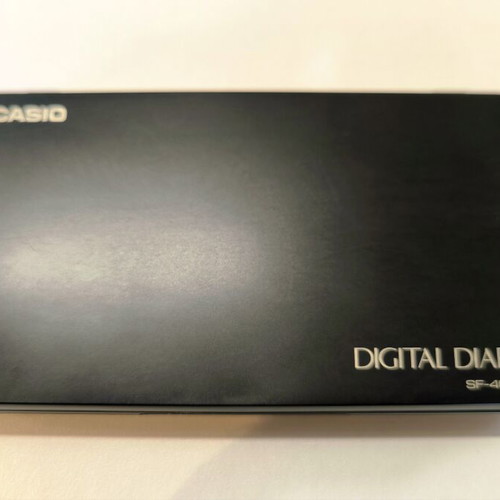 Casio SF-4000 Digital Diary vintage, complete in box, like new