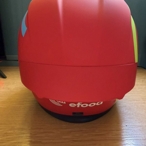 Efood Helmet Medium Size New With Case