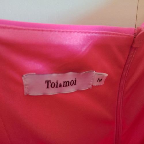 Toi&Moi pink midi mini dress new, size M