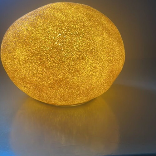 Habitat decorative illuminated stone like new