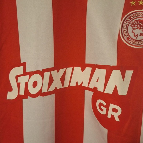 Olympiacos Men’s Home Jersey 2015-2016 Size L Like New