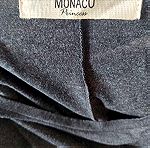  Μαύρο Μακρύ φόρεμα Monaco Princess - One size