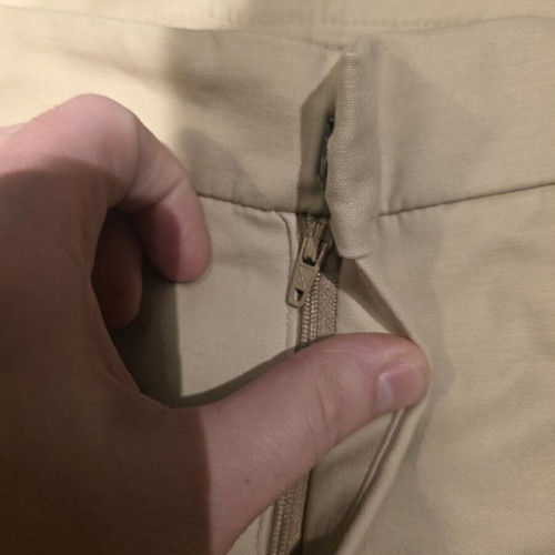 Zara Basic women's beige chino pants size M 38