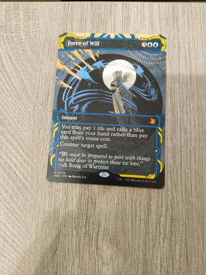 Magic the Gathering Force of Will new