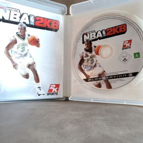 NBA 2K8 PlayStation 3 game used, sports
