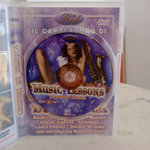 Music Lessons DVD like new, foreign adult film