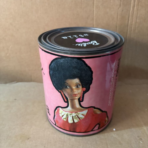 Barby metal box 1980 used, rare