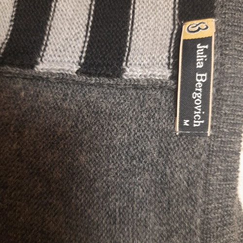 Julia Bergovich long sweater gray like new
