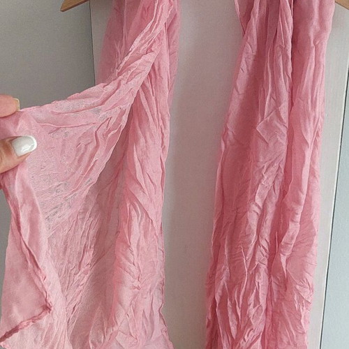 Pink scarf pareo wrap
