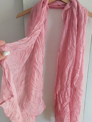 Pink scarf pareo wrap