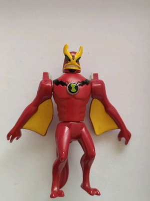 Ben 10 Alien Creation Chamber Mini Figure Jet Ray used