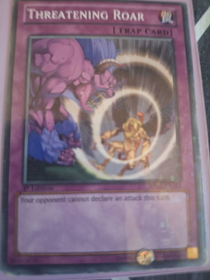 Threatening Roar V.2 Mosaic Rare Yu-Gi-Oh! card like new