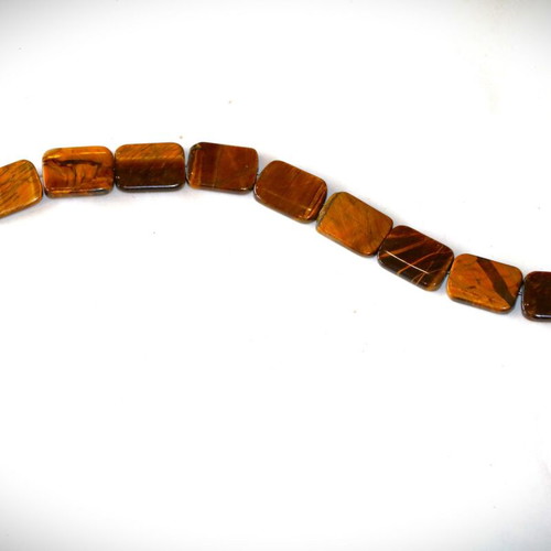 Bracelet tiger's eye mineral stones new, sterling silver 925