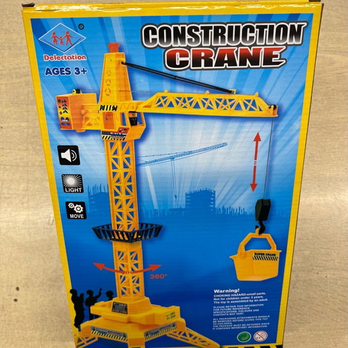 Crane with remote control, sound and light new