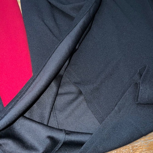 Midi skirts used, size S, black and red