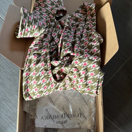 Dolce Domenica swimsuit like new, green, size S