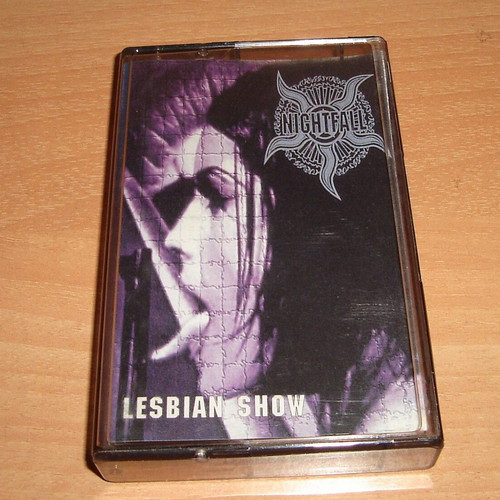 Nightfall Lesbian Show cassette used, metal