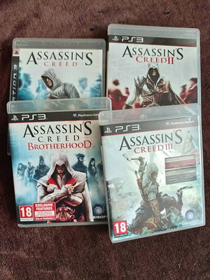 Συλλογή Assassin’s Creed για PS3 πακέτο 4 παιχνίδια καινούργια