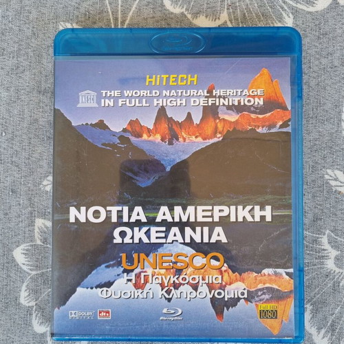 UNESCO The World Natural Heritage Blu-Ray like new, documentary